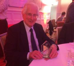 Dr Ray Davies at the Impact and Innovation Awards